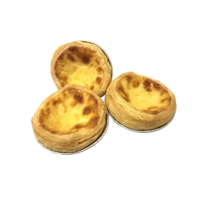 2022 factory direct-sale high quality tasty Portuguese Egg Tart healthy food frozen bread