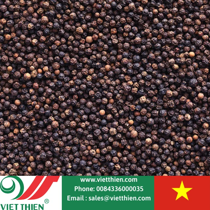 Our company supplies dried black pepper for domestic and export markets in large quantities produced on safe and quality process
