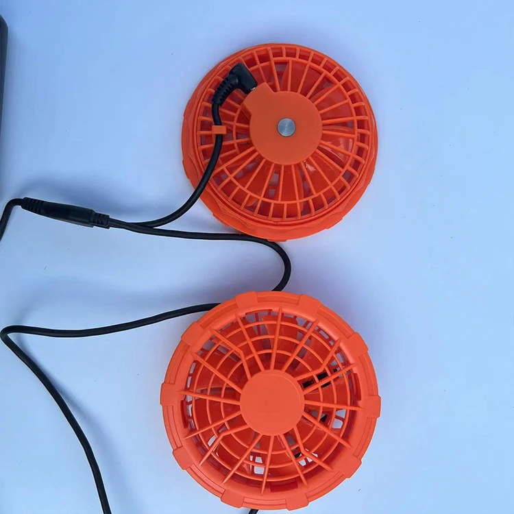 12V Brushless DC Fan Outdoor Cooling  Air Conditioned Jacket Fans DC Brushless Fan Motor 12V