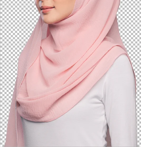 Newest custom made Malaysia women solid toned  baby seam stitching chiffon scarf stay drape  chiffon linen hijab shawls tudung