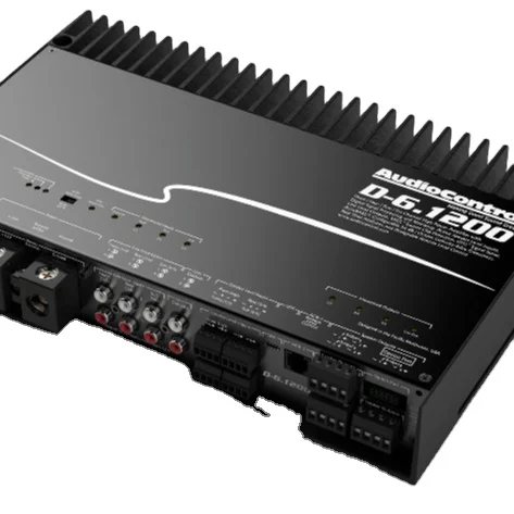 On Offer AudioControl D-6.1200 6-Channel Amplifier 1200 Watt Rms w/ DSP Matrix Processor Buy 5 get 2 free