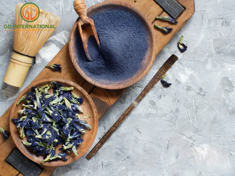 100% Natural Dried Butterfly Pea Flower Premium Grade Organic Private Label OEM Product from Thailand