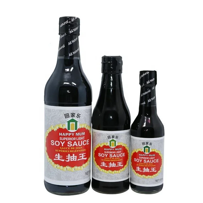 Новейший традиционный соевый соус-сырец премиум-класса ISO22000 150 мл