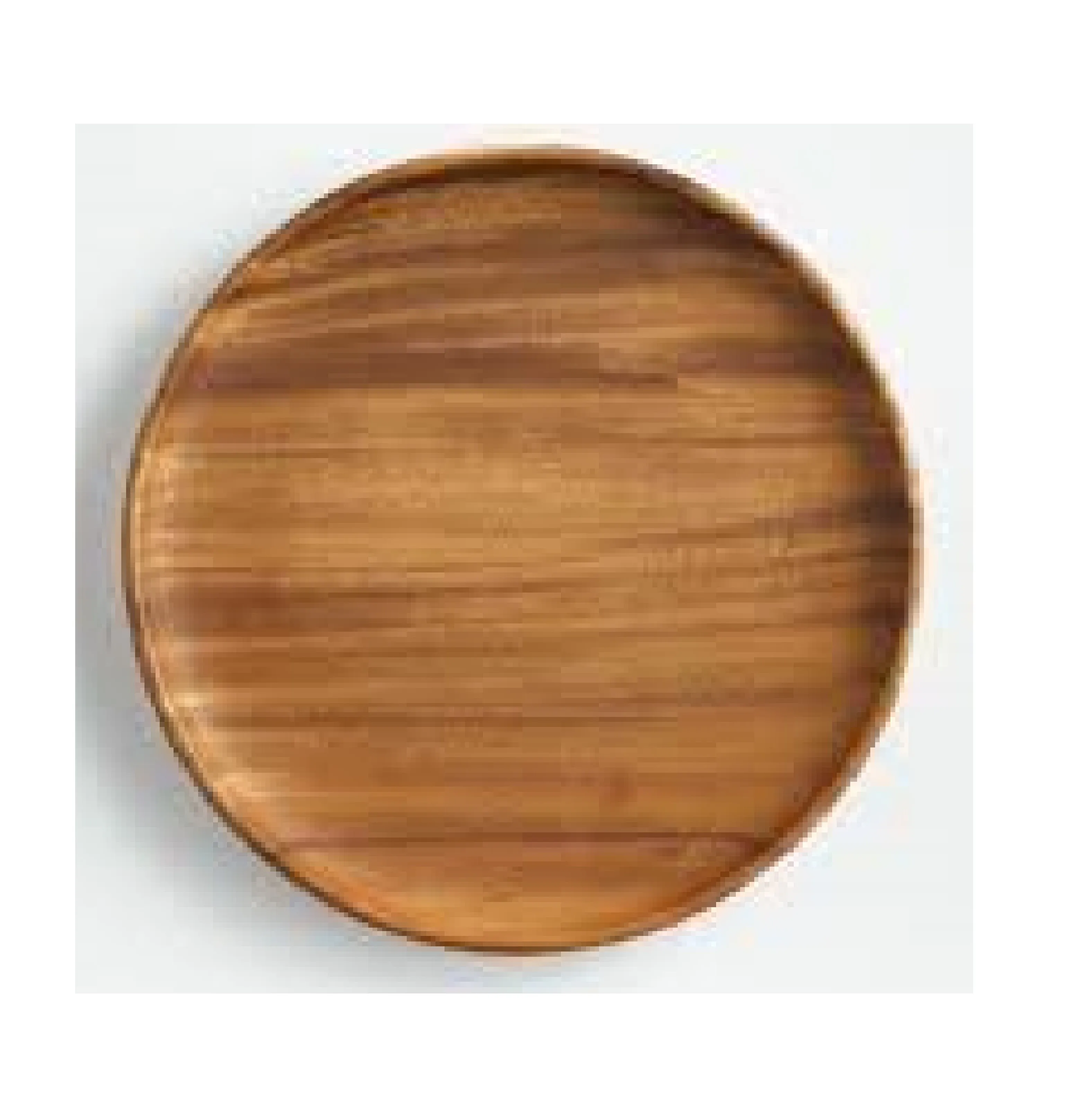 Wholesale Better Quality Wooden Serving Plates Restaurant Natural Wood Serving Plates Made India