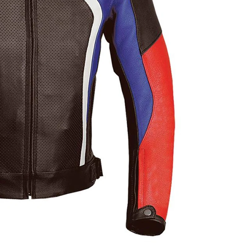 Hot selling men coats leather motorcycle jacket Plus biker jacket in black for spring autumn