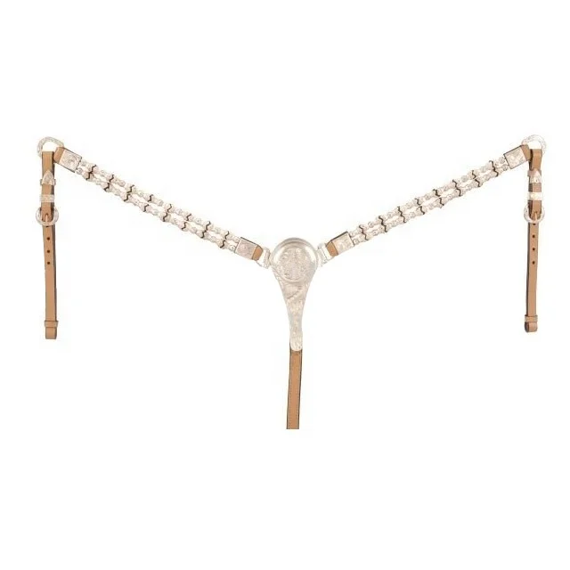 Raw Hide Horse Breast collars western style.