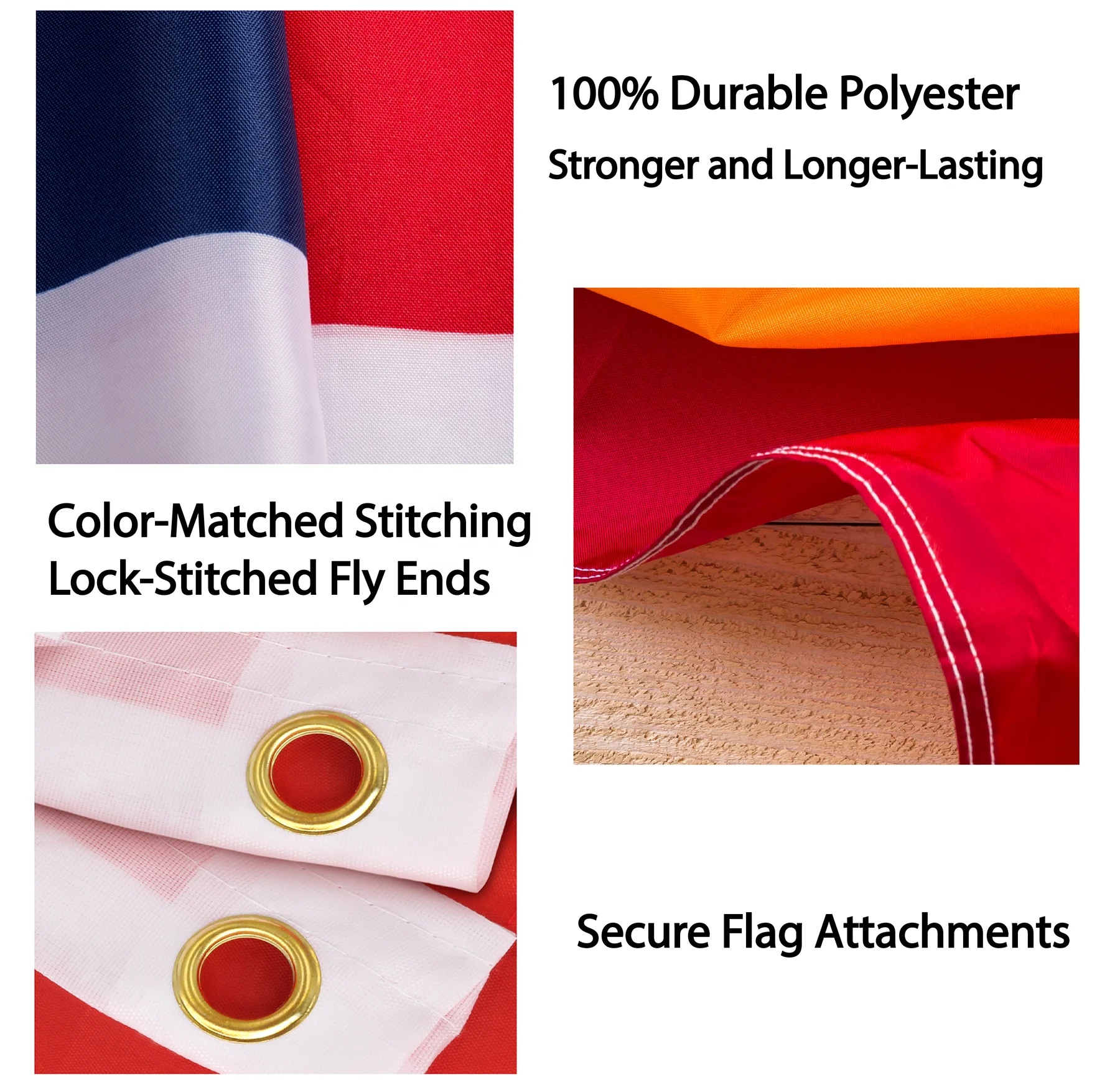 Wholesale Customized 3*5 ft Flags Advertising Flags Waterproof 100D Polyester Custom Flags