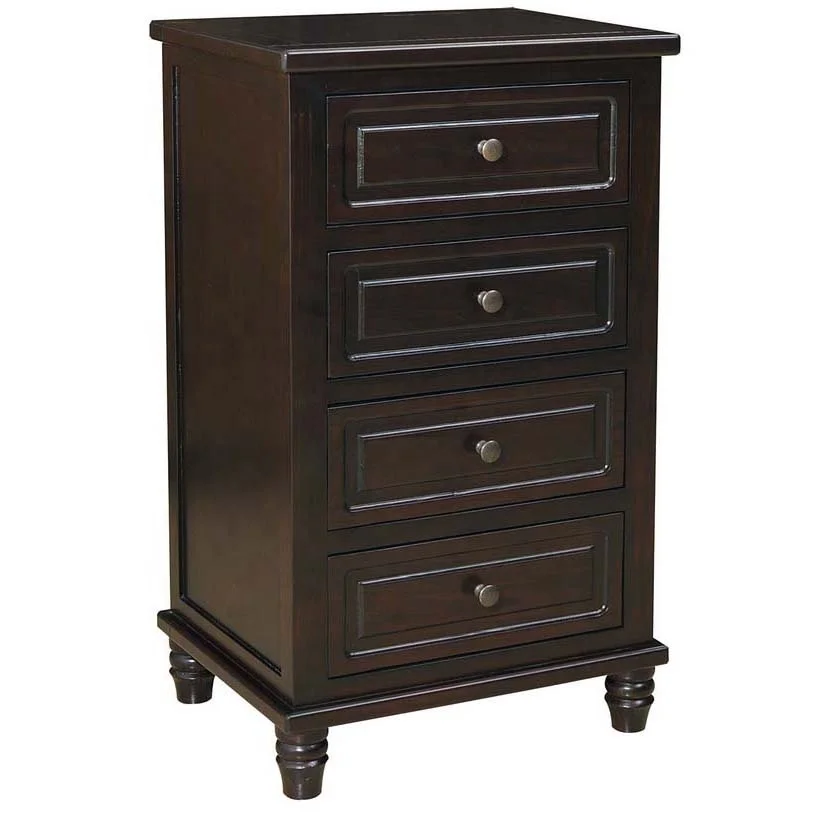 ANTIQUE VINTAGE RETRO WOODEN CABINET W/4 DRAWERS