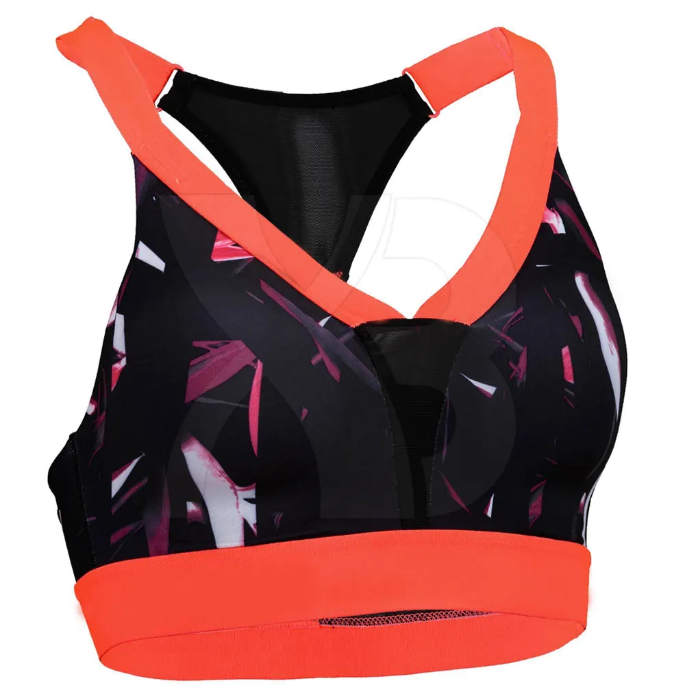 
 Спортивный бюстгальтер для тренажерного зала, спортивный бюстгальтер для йоги, одежда для тренажерного зала, женский спортивный бюстгальтер с сублимационным дизайном  