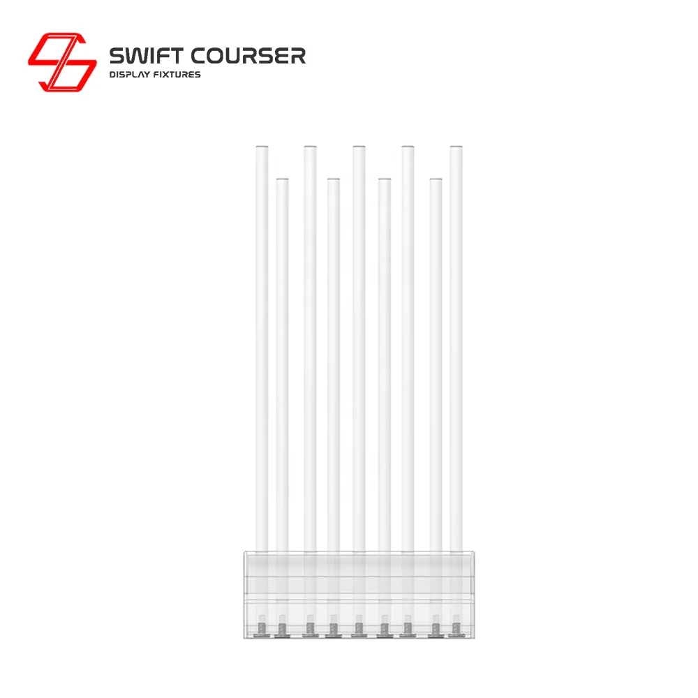 Promotion custom brand nine assembly golf club grip display rack