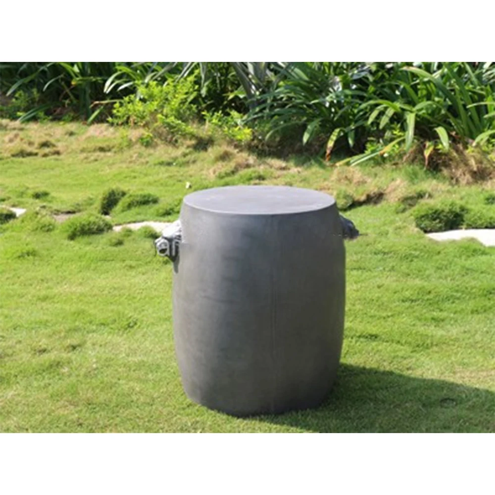 Factory manufacturing high quality modern concrete round chairs made in Vietnam