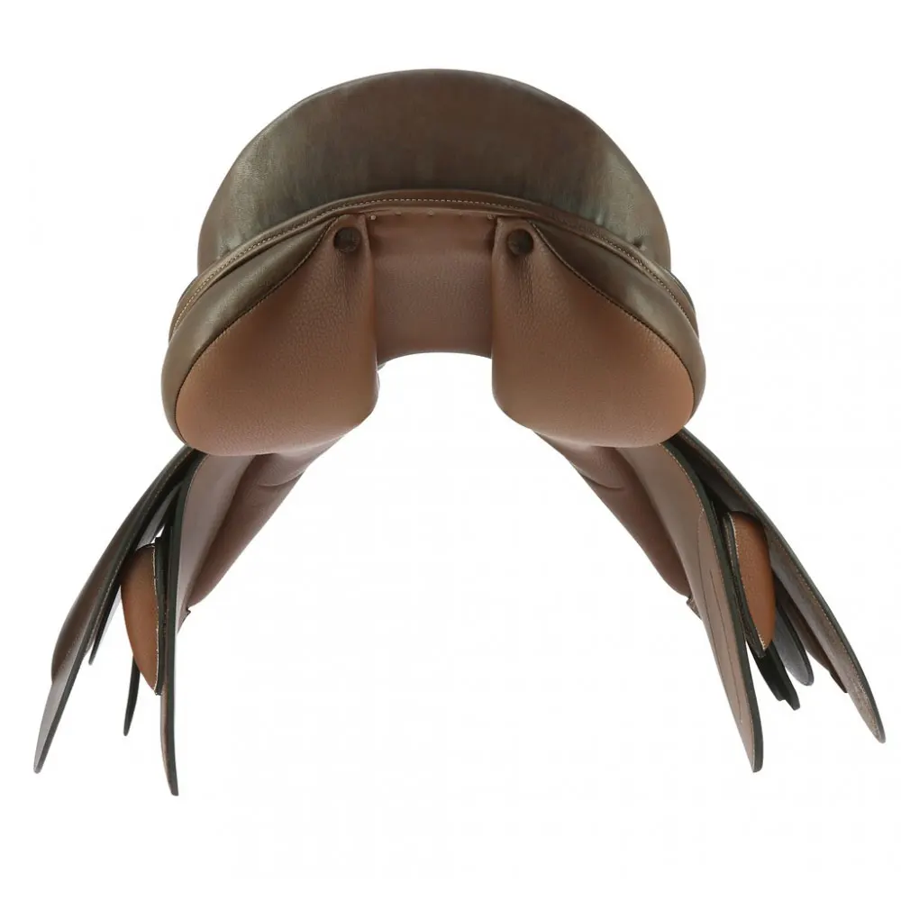 Professional Durable Leather All Purpose English Jumping Racing Riding Equestrian Saddle