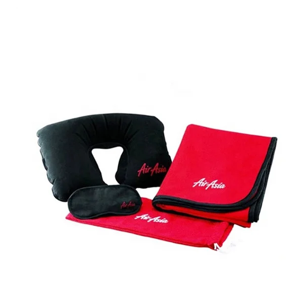 Cheap 3 In 1 Office Airline Overnight Comfort Travel Sleeping Kit