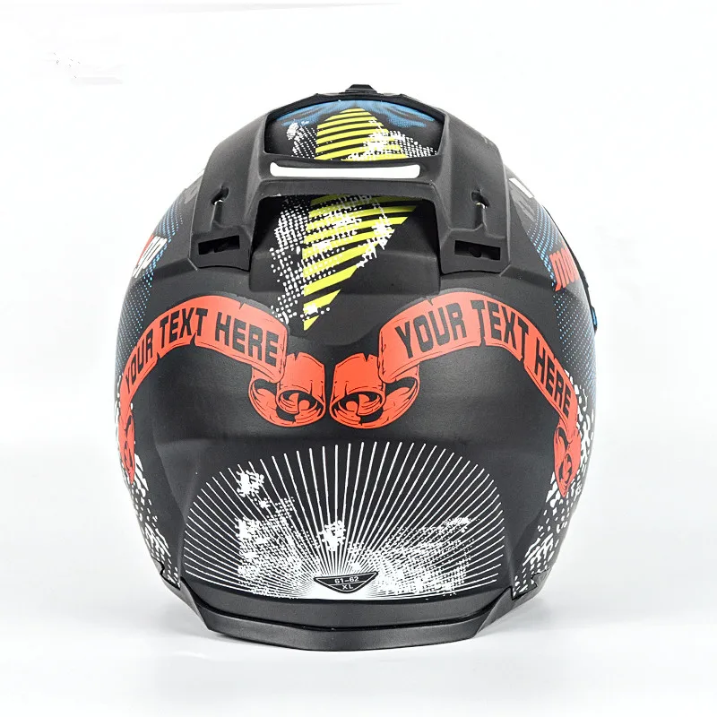 DOT&ECE motocross helmet with inner lens