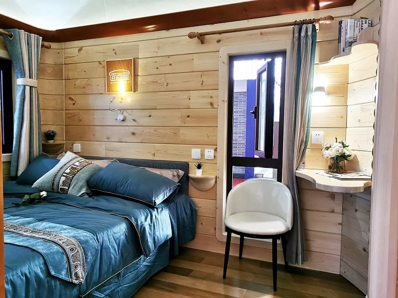 
Ready to move High quality customization, Bread shape small log cabin 