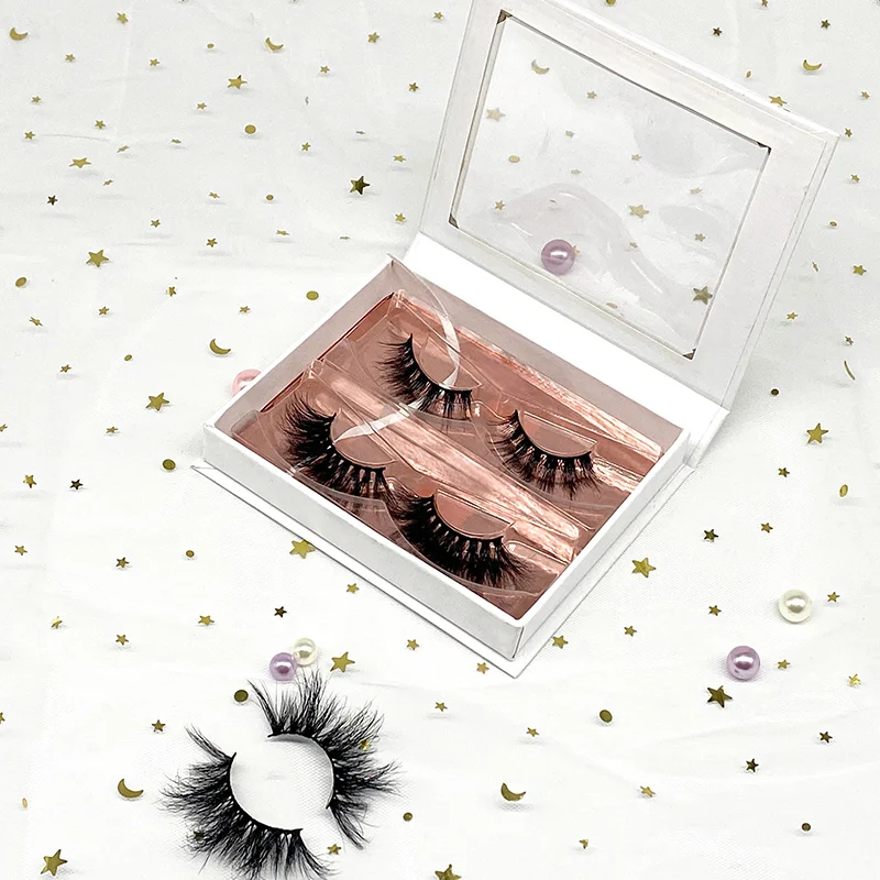 SY Customise Circle Heart Shaped Eyelash Box Packaging