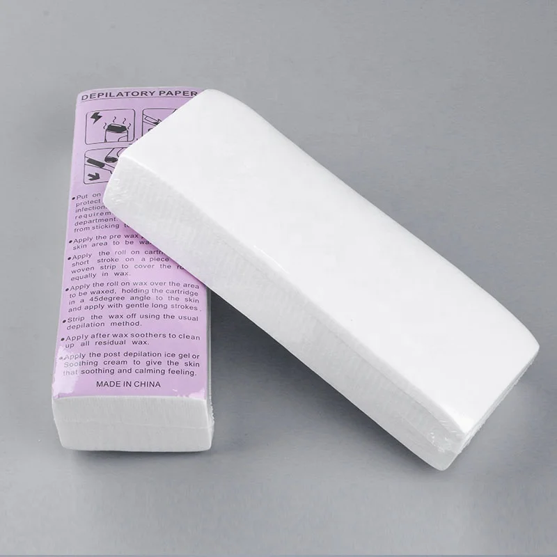 Wholesale factory price non woven disposable wax strip hair removal depilatory paper