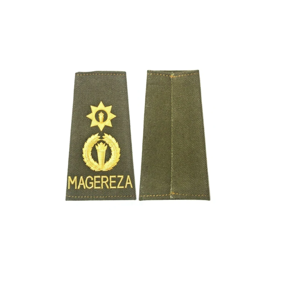 OEM Gold Epaulets Custom Shoulder Board Soft Slip on Epaulettes For Pilot Uniform With In Solid Color