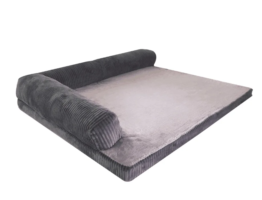 
Factory supply Orthopedic high quality luxury pet bed sofa for dogs cats kittens 