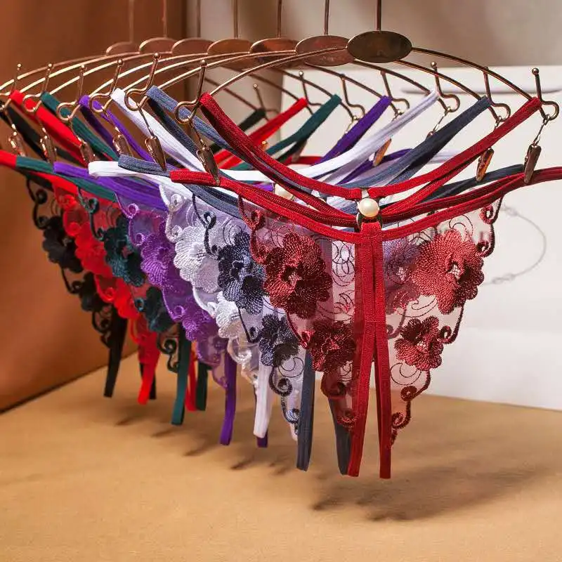 JY2237 Lace G-String Sexy Lingerie T-Back Thongs Panties Underwears