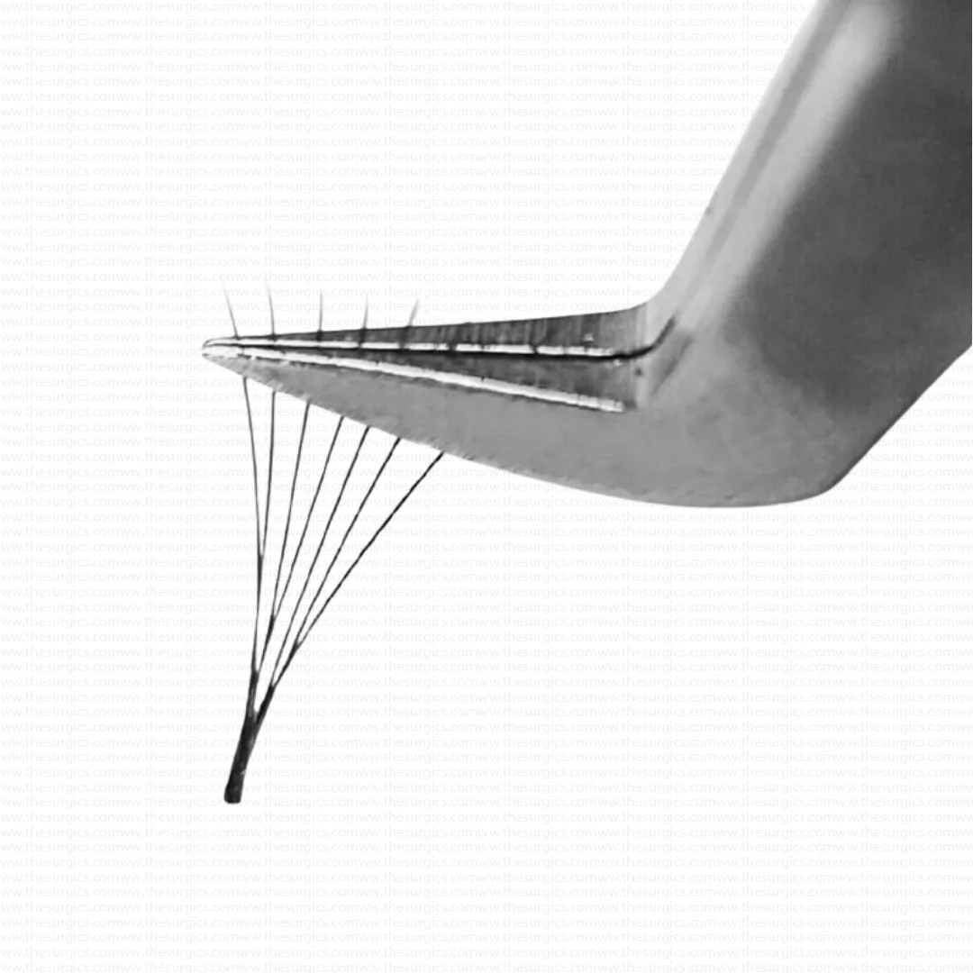 Straight Isolation Volume Curved 90 Degree Silver Eyelash Extension Tweezers Private Label Custom Logo Stainless Steel Wholesale