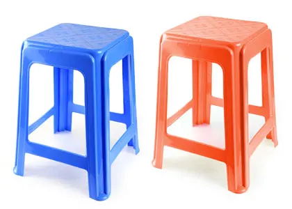 Factory Price Plastic Square High Stool/ Plastic High Stool Square For Indoors And Outdoors