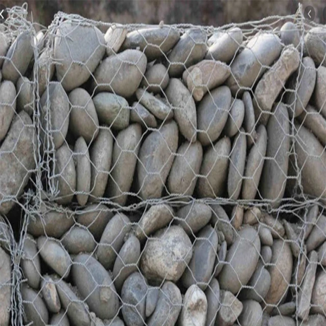 Factory stone gabion baskets cages cost of gabion retaining wall