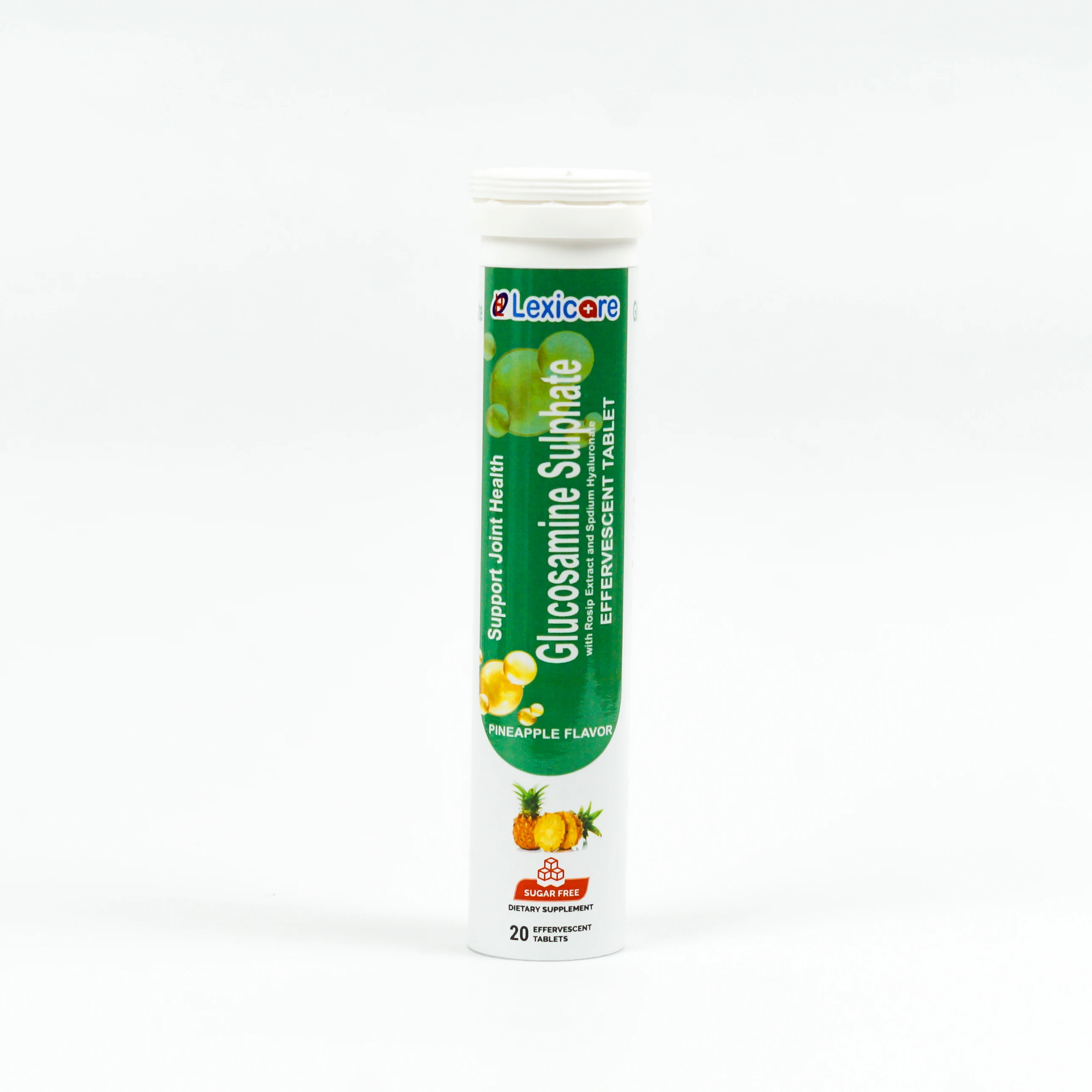 High Quality Glucosamine Sulphate Effervescent Tablet with good taste and flavor  adult.