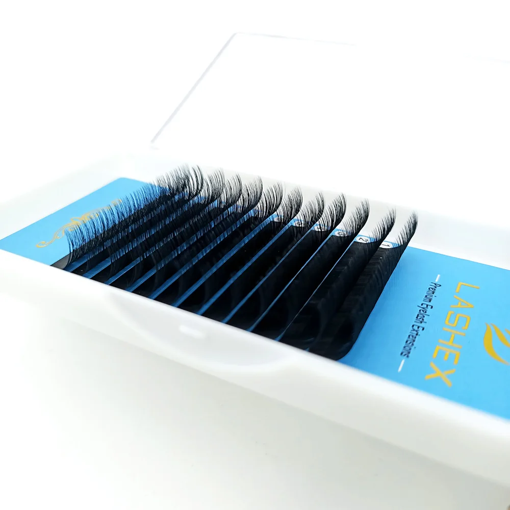 Lashex Wholesale Russia Volume Beauty Lashes  0.03 0.05 0.07 0.1 0.15 0.2 0.25 private label eyelash extensions