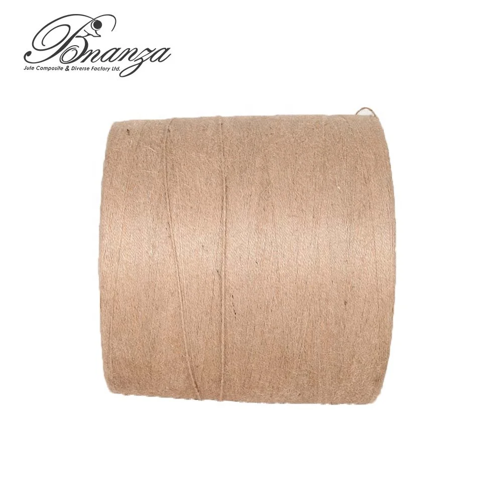 JY-0006 10Lbs-2ply (гессенской качества) джутовая пряжа из Bonanza натурального джута сложные и разнообразные завод