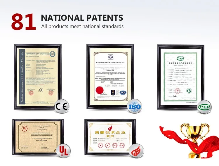 Hot Sale Stainless Steel Autowash Oil Smoke Collector Electrostatic Honeycomb Filter Cell ESP