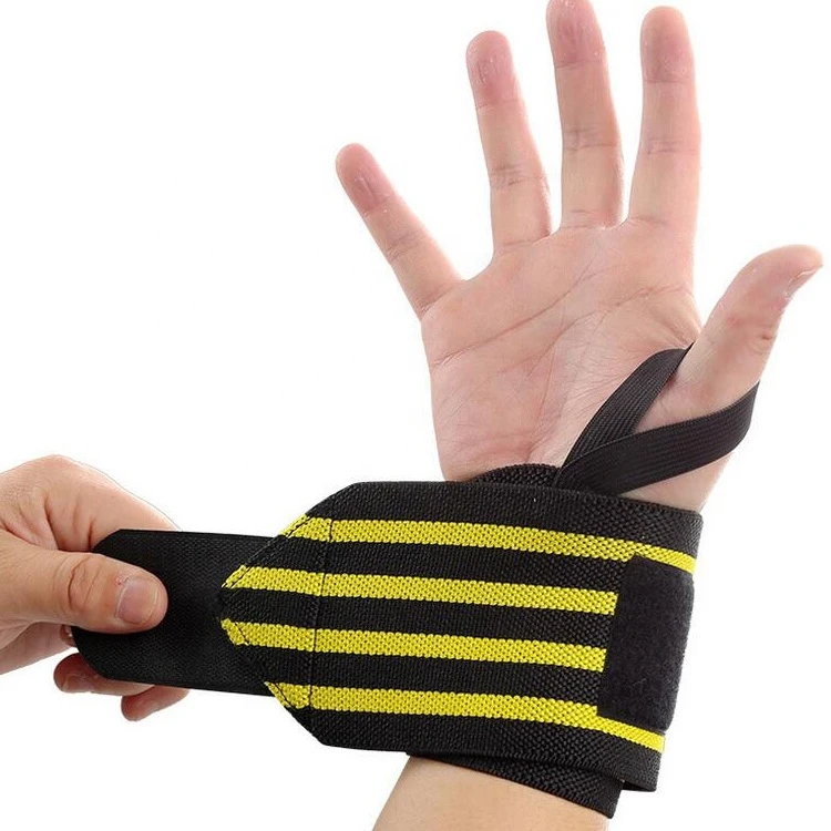 
Adjustable manufacturer Sports Wrist Wraps Bandage Weight Lifting Hand by Unbroken Style 
