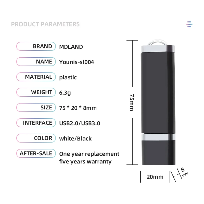 Usb-флеш-накопитель с логотипом на заказ 32/128/2 0 ГБ 64/3 0/256