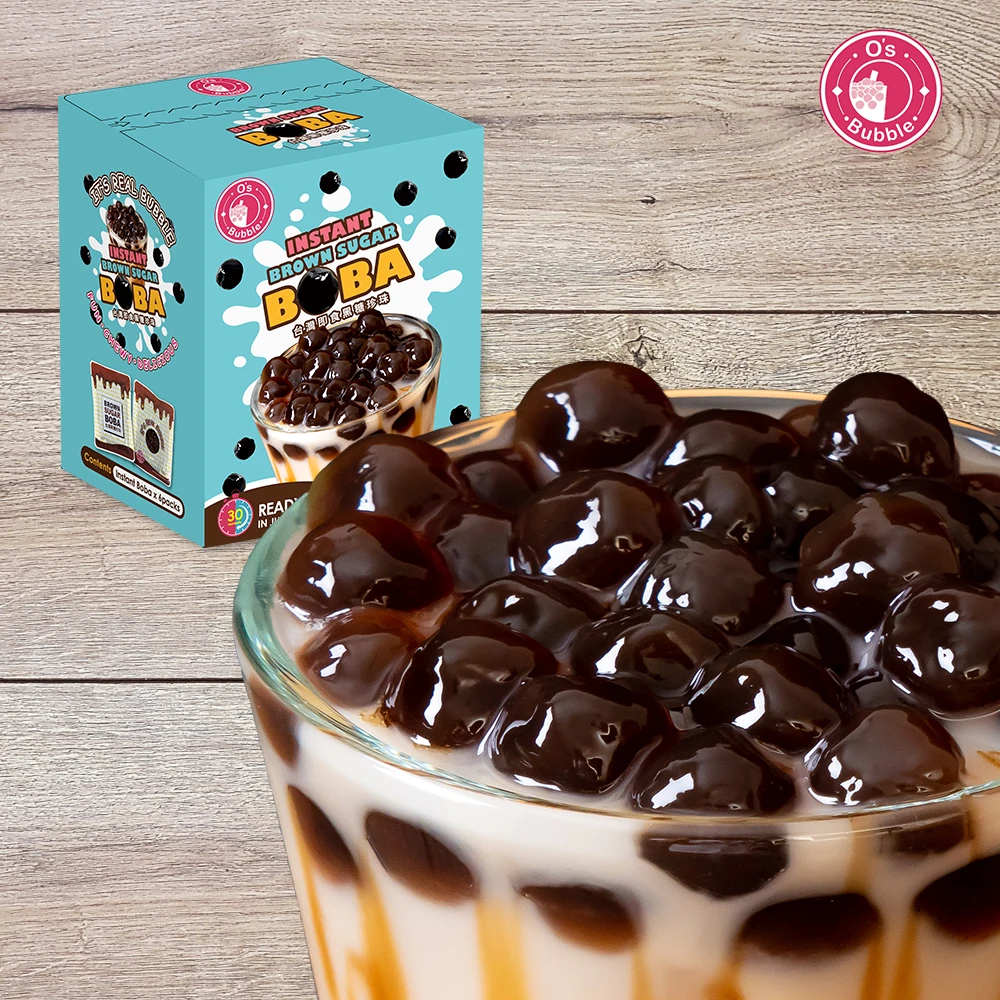 Taiwan Best Instant Boba Box Set Non Frozen Tapioca Pearl