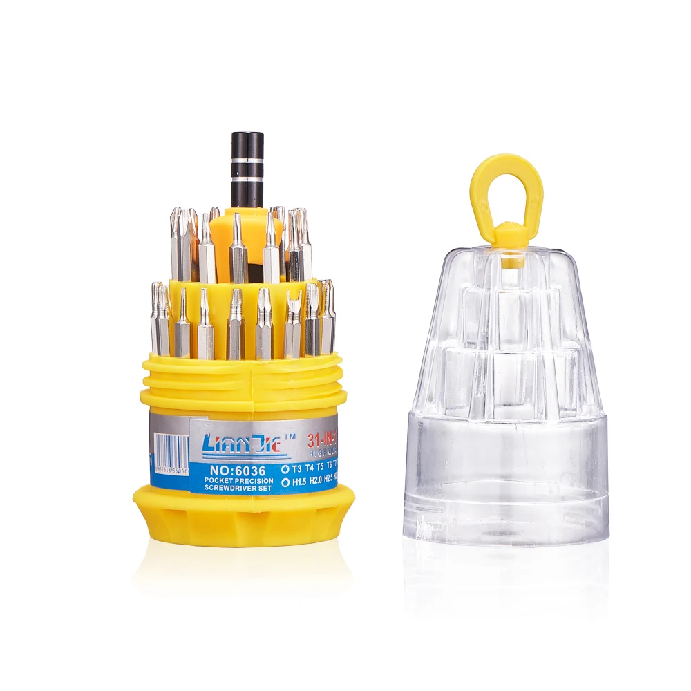 Screwdriver Set 31 in 1 Magnetic Laptop Screwdriver Kit Precision Screwdriver Set Computer Repair Kit