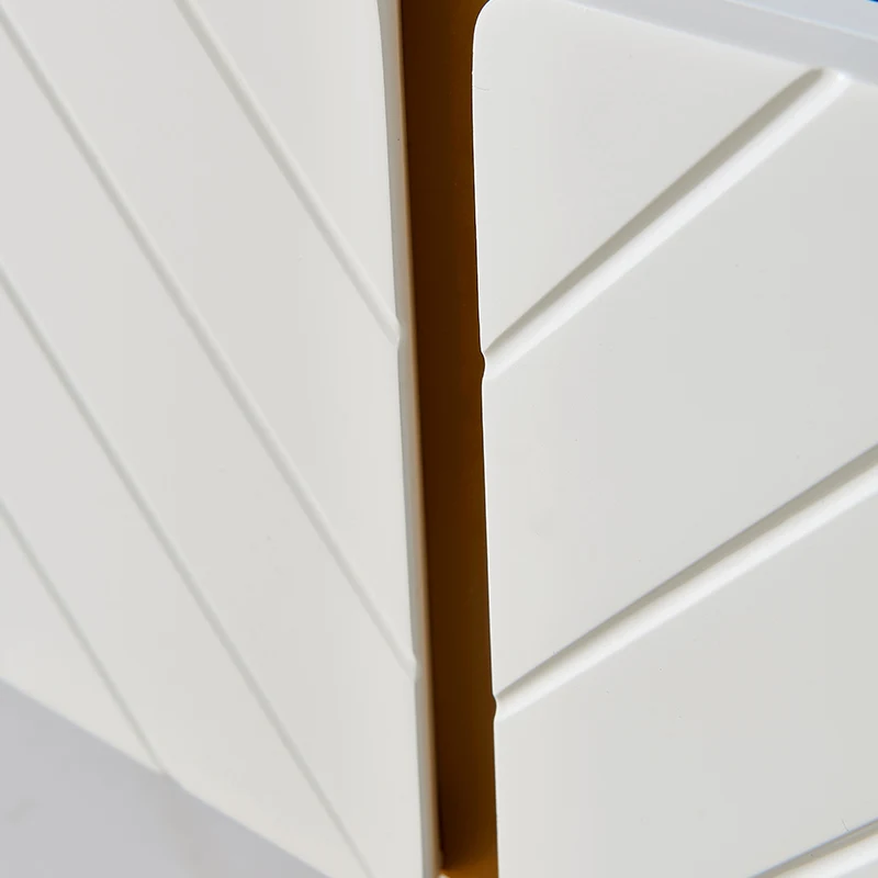 DW1057 quanu modern style mdf glass tv stand sense led retractable tv cabinet