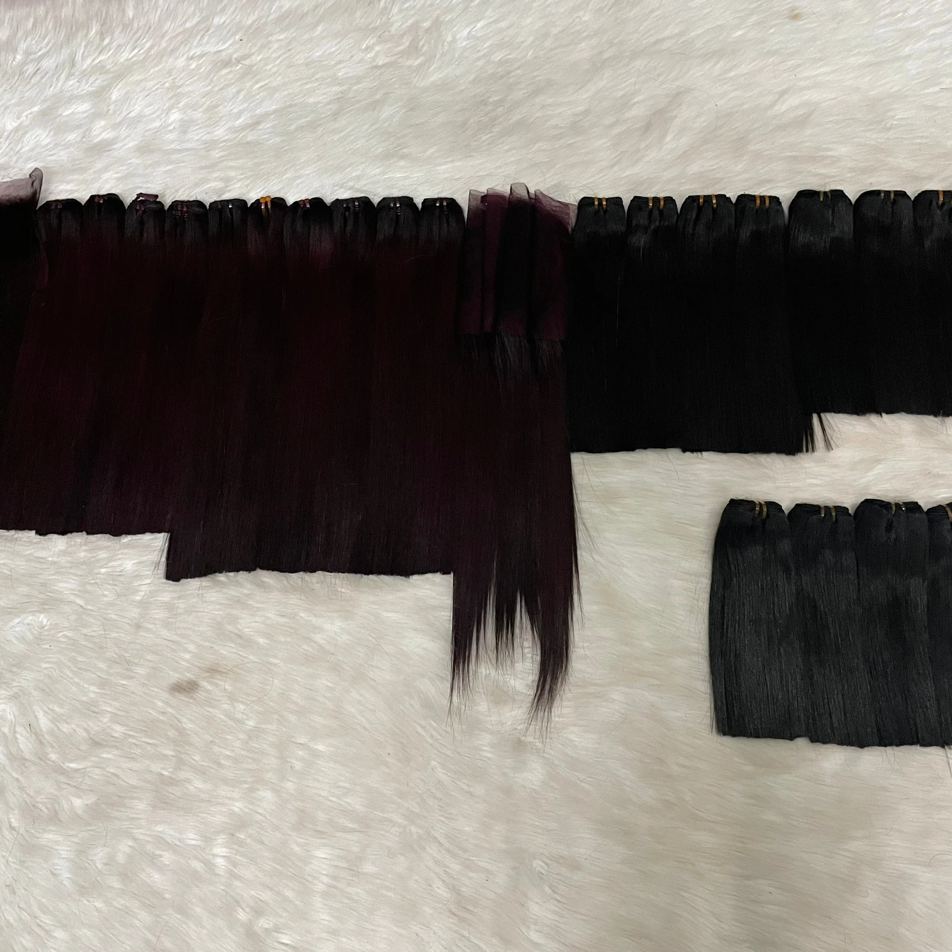 6 октября 2021 года, прямые человеческие волосы с застежкой, 100% натуральные волосы, двойные волосы