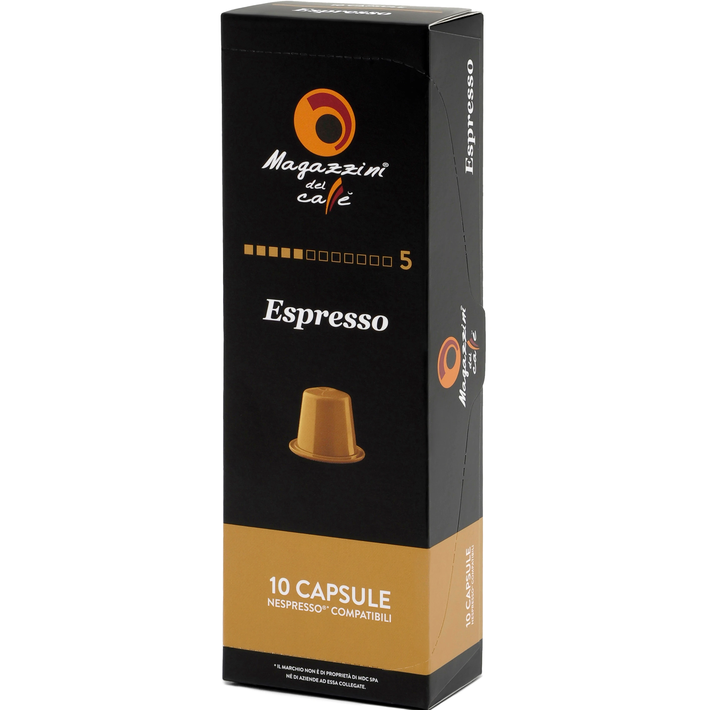 
Italian Espresso Nespresso* compatible coffee capsules- 10 cps box 