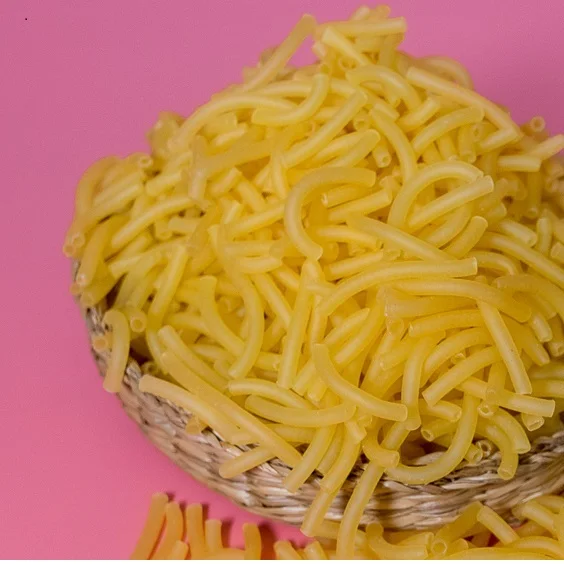 OEM Low-Fat In Vietnam Gluten-Free HACCP Free Sugar-Free Instant Special Shape Yellow Color Rice Macaroni Pasta