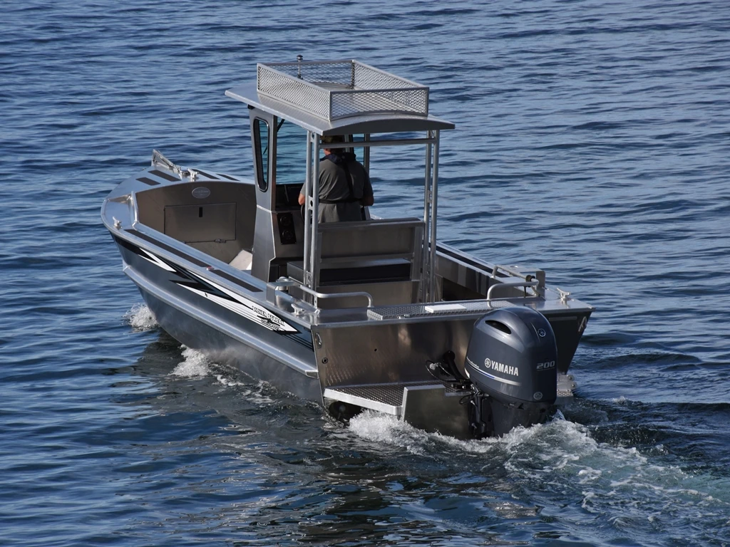 Ecocampor 21ft Landingcraft All-Welded Hunting and Working Aluminum boat for Sale