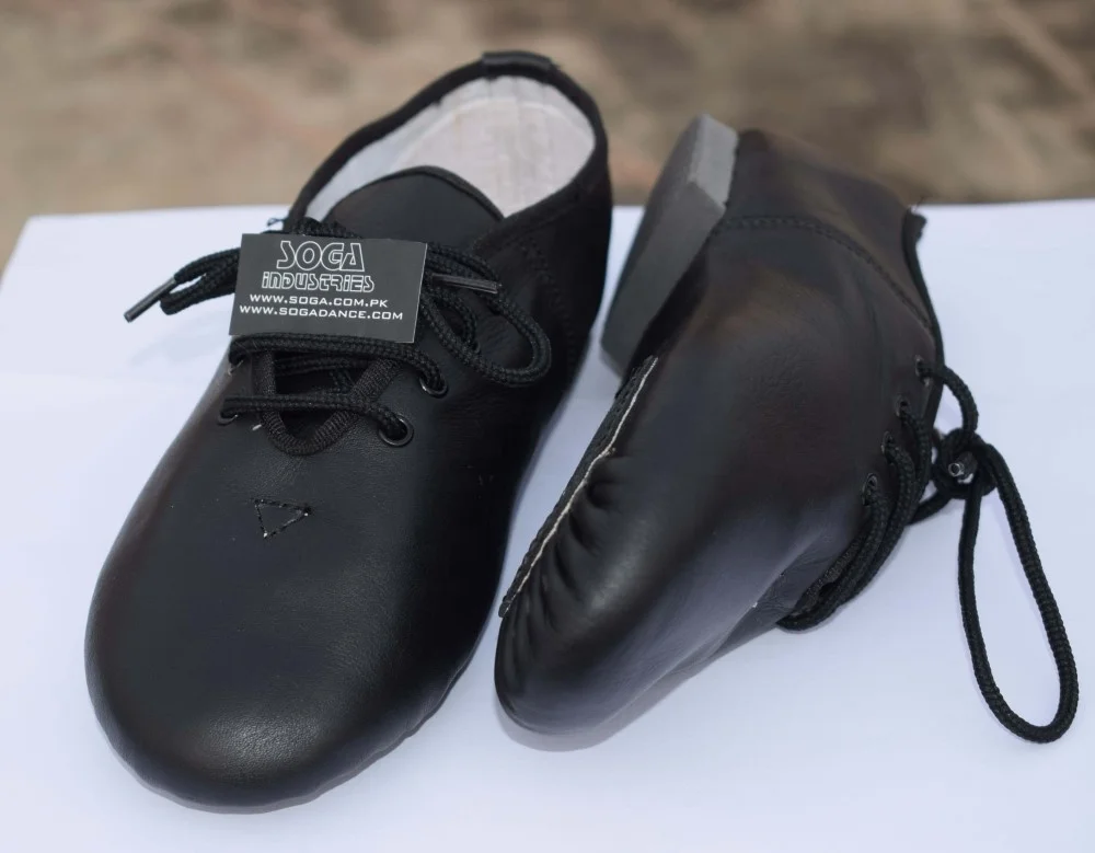 
Best Quality Jazz Shoes Best Seller Jazz Shoes Customer Logo Jazz Shoes Split sole Suede Sole 