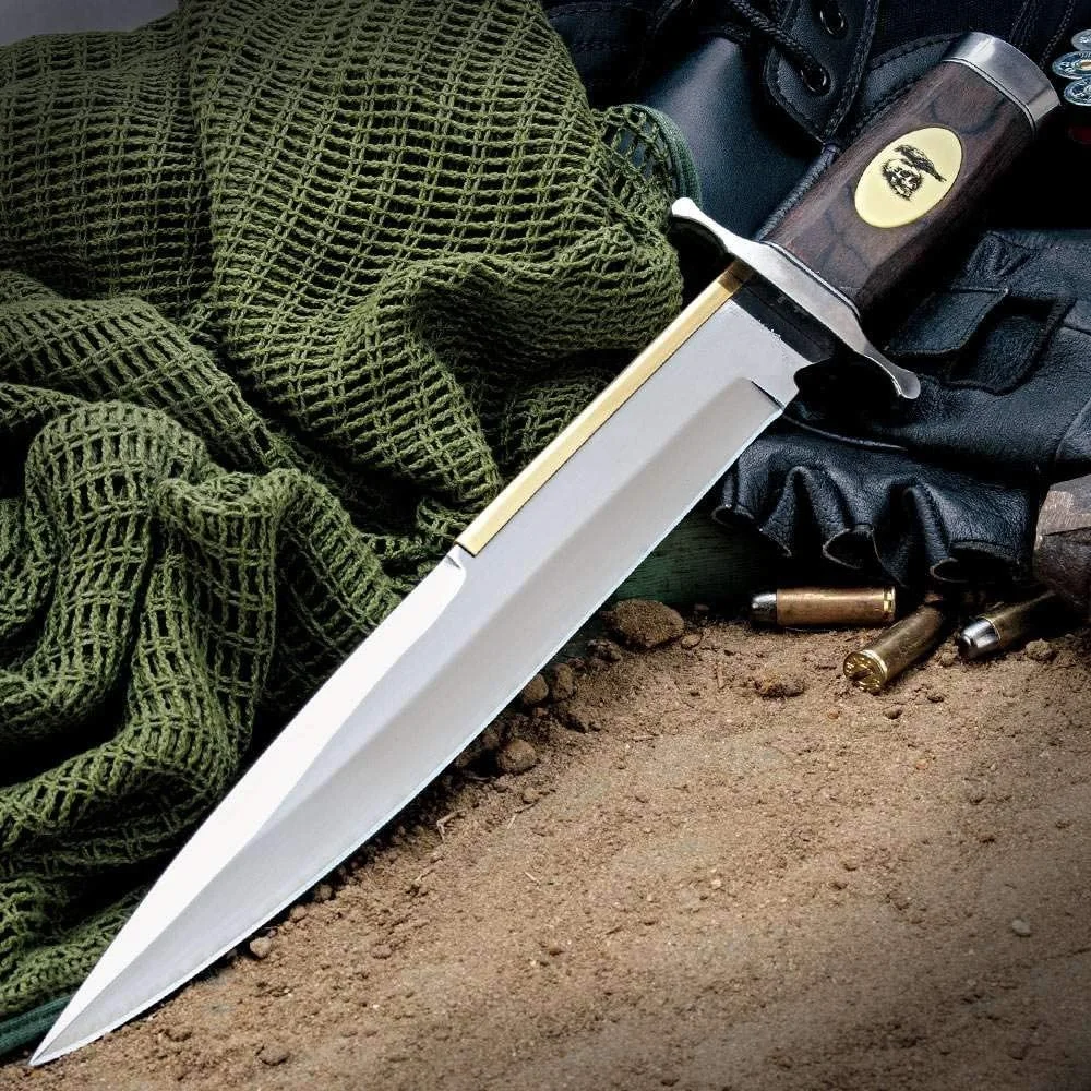 Крупноузловая сборка 17 нож гил Хиббен Дикий Запад зубочистка с оболочкой из нержавеющей стали выживания Открытый Кемпинг пеший Туризм путешествие легкий комплект 2