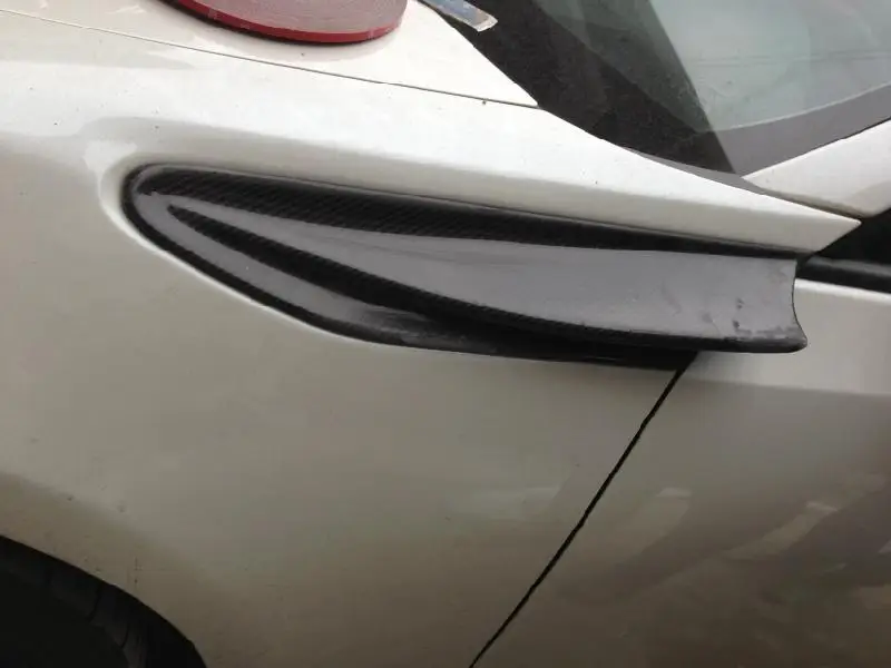 Carbon Fiber Car Side Fender Trims Auto Side Vents Air Intake for Toyota GT86 Scion FR-S 2012 - 2016