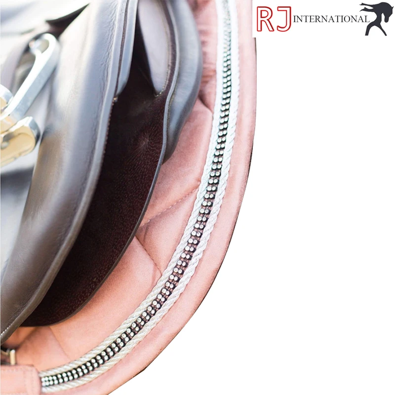 Different Design Custom Made Saddle Pads Anti-Slip Horse Riding Saddle Pads Sets