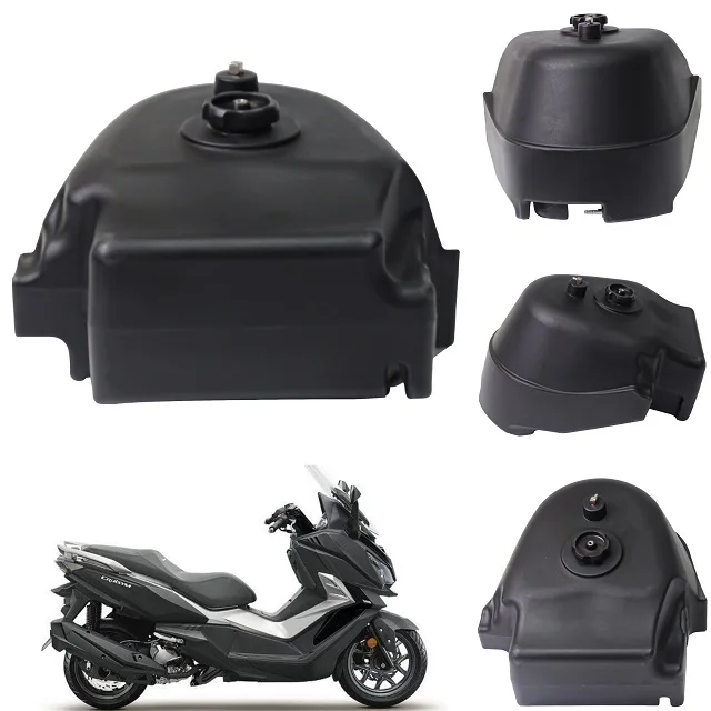 KYMCO motorcycle additional fuel tanks made of PE material for xciting 250i/300i/400i (9L)