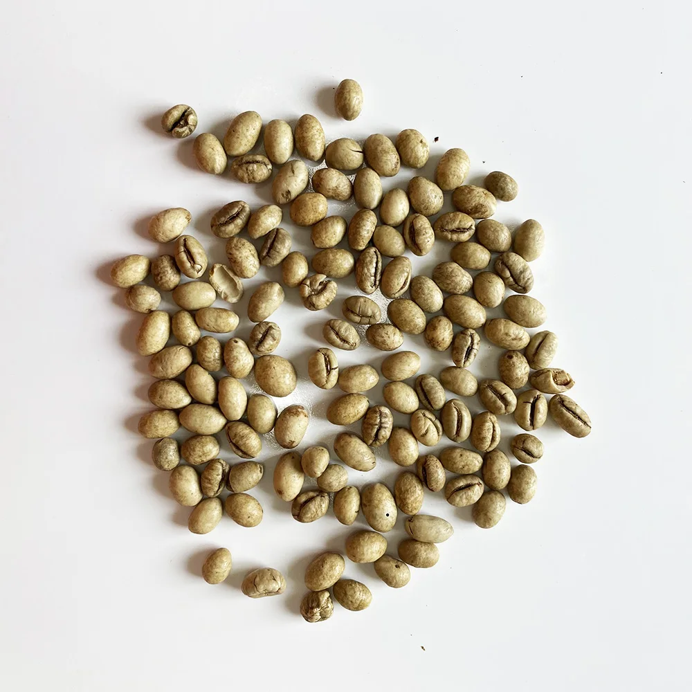 Необработанные кофейные зерна от производителя, жареные мгновенные кофейные напитки kopi robusta