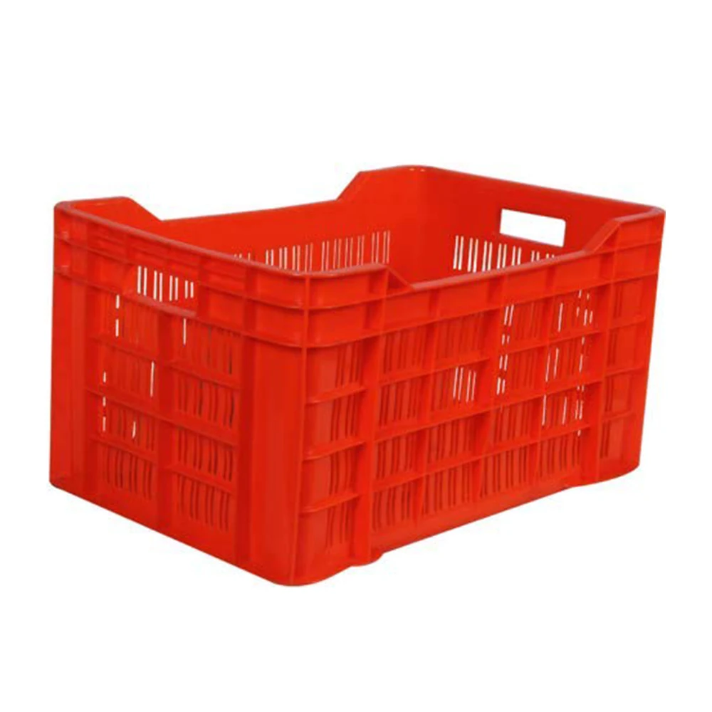 Корзина для молока, яиц, контейнер для пищевых продуктов, прочный пластиковый складной контейнер для фруктов и овощей, оптовая продажа, пластиковые овощи из полиэтилена высокой плотности