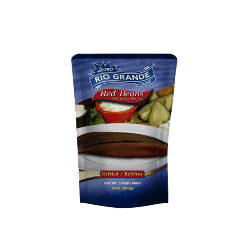 Rio Grande Red Refried Beans in Doypack Perfect Side Dish Easy Preparation, Simply Heat & Serve
