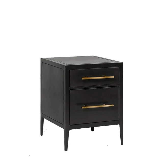 
2021 Hottest Ash Bed Side Solid Teak or Mahogany Wood Bedroom Furniture 