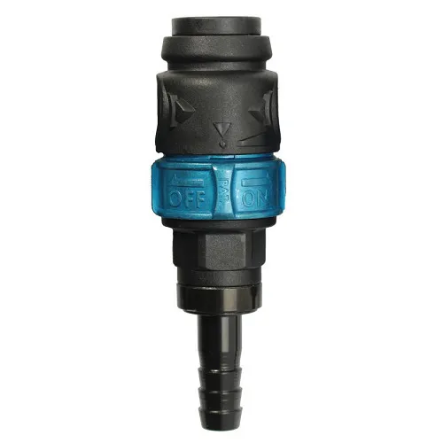 GYP-ASO30SH ONE TOUCH quick coupler with switch hose barb air coupler ,female quick release, material plastic PA66,